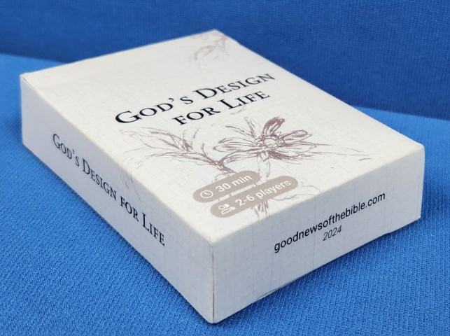 God's Design for Life Card Game Box