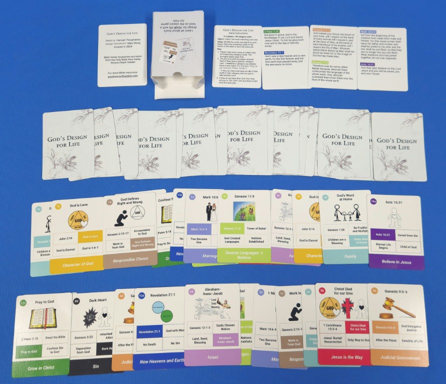 God's Design for Life Card Game